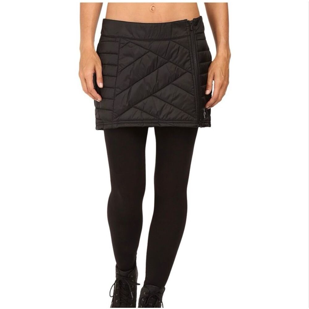 Smartwool Corbet 120 Insulated Skirt Black Merino Wool Medium